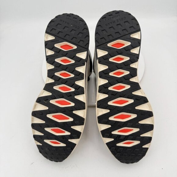 Cole Haan Grandpro Men Size 11.5M C30598 Light Grey Suede Black Hiker Boot - Picture 8 of 12